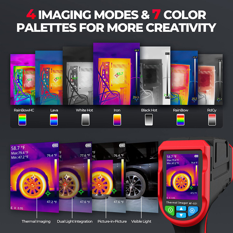 NOYAFA NF-521 Infrared Thermal - Nf 521 Thermal Imaging Camera 评论和价格